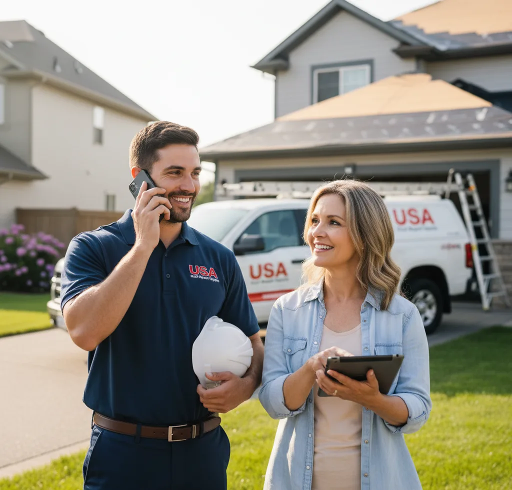 USA Roof Repair Experts customer support in Marina